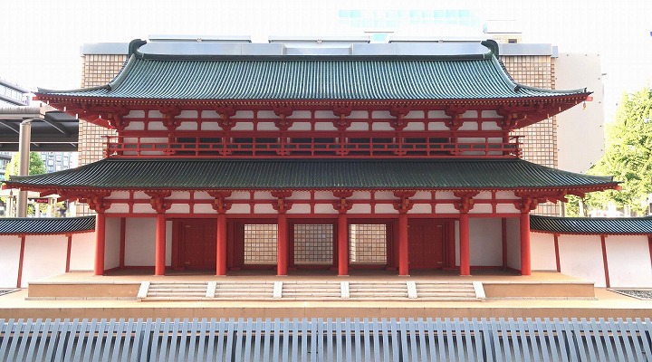 平安京 羅城門復元模型の写真